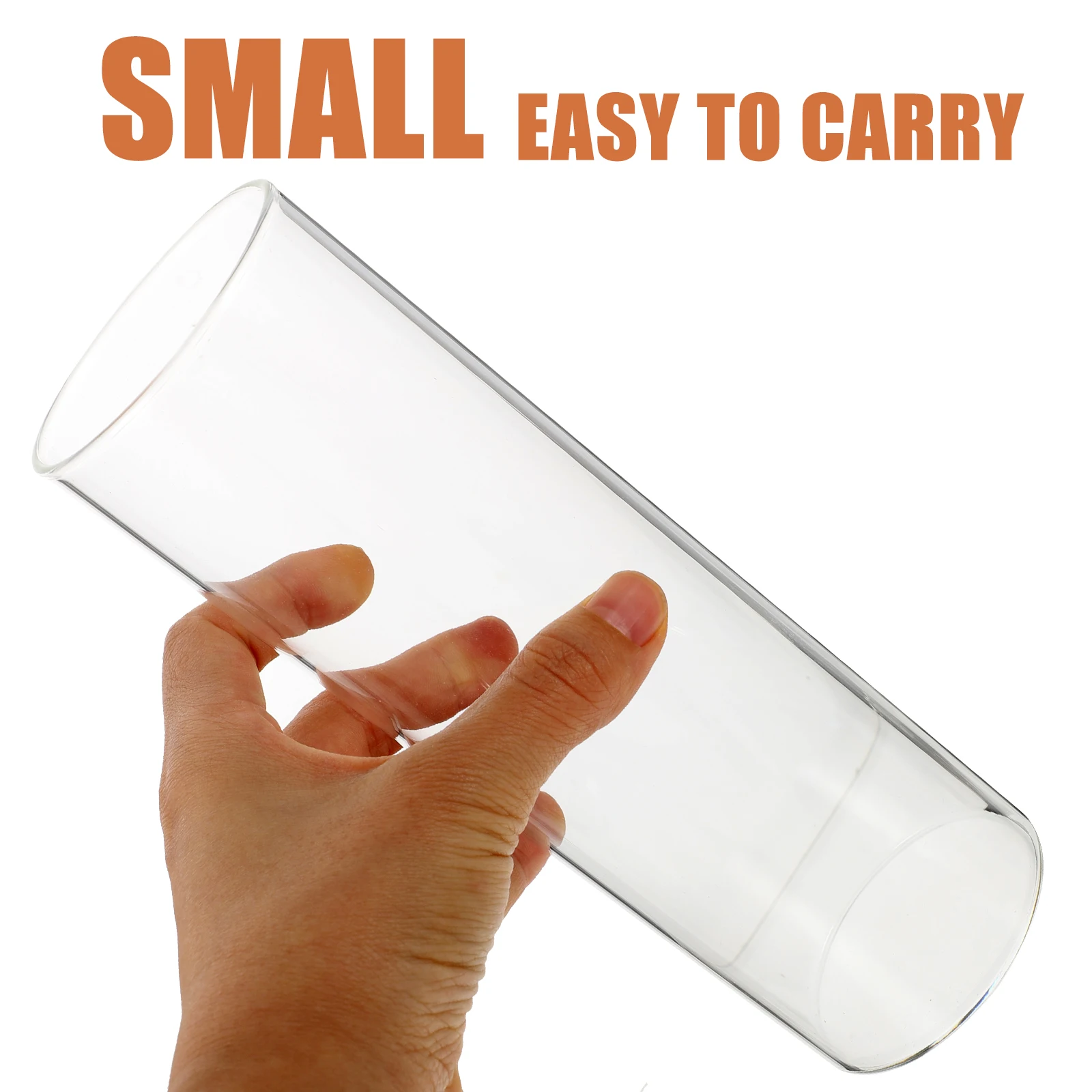 6 قطعة مزهرية زجاجية شفافة على شكل زهرة حامل عائم مائي مزهريات زجاجية لقطع مركزية للطاولة المنزلية #1