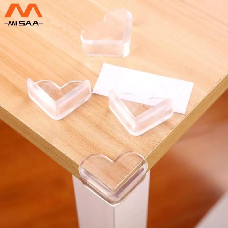 Children Table Corner Protective Pad Anti Collision Transparent Cover Creative Shape And Firm Protective Equipment