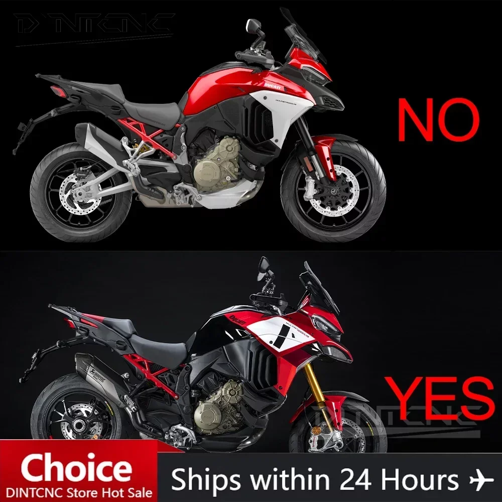 Front Rear Axle For DUCATI Multistrada V4 Pikes Peak 2022 2023 Motorcycle Wheel Protector MTSV4 Anti-Fall Slider Pad Accessories
