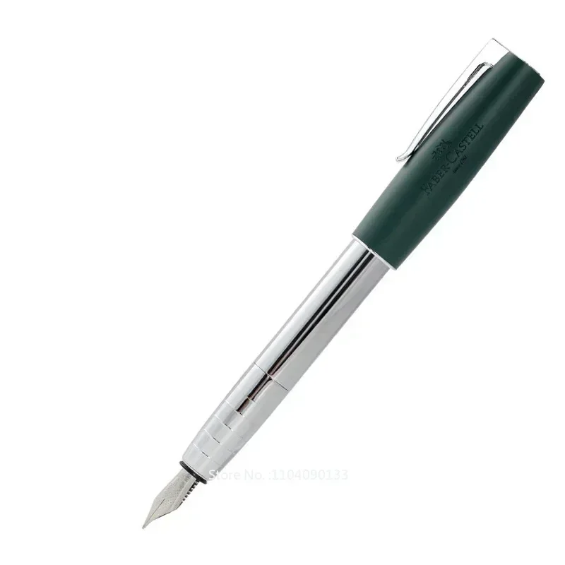 pluma-estilografica-de-metal-faber-castell-en-loom-original-alemana-creativa-y-novedosa-038-05mm-para-escritura-papeleria