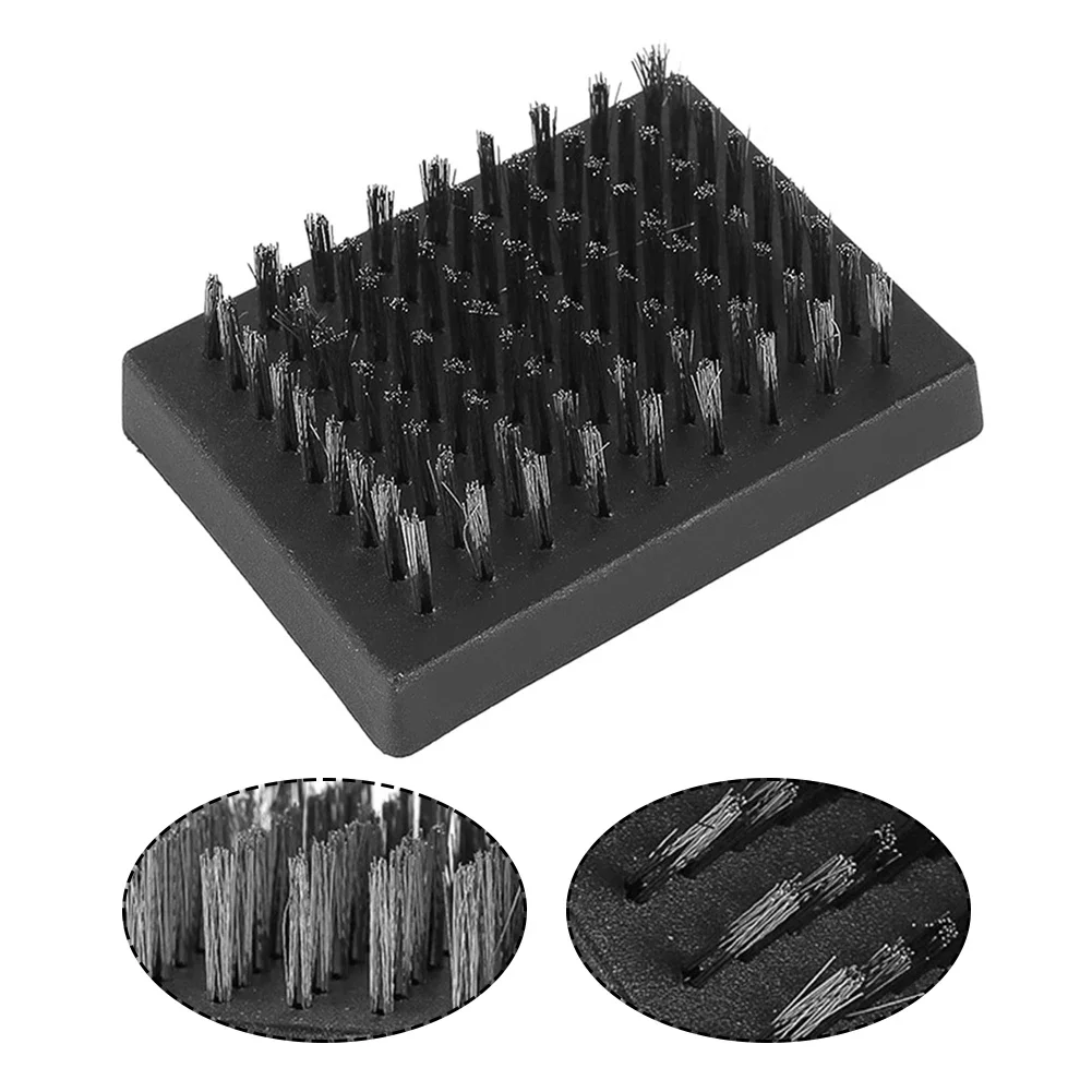 Testine di ricambio per spazzole per la pulizia della griglia per Barbecue detergente per setole in filo di acciaio inossidabile accessori per la cucina parti per Barbecue all'aperto