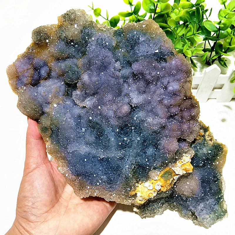 1390g  Natural Stone Colours Vision Crystal Mineral Crystal Cluster Meditati Witchcraft Energy Healing Feng Shui Room Decoration