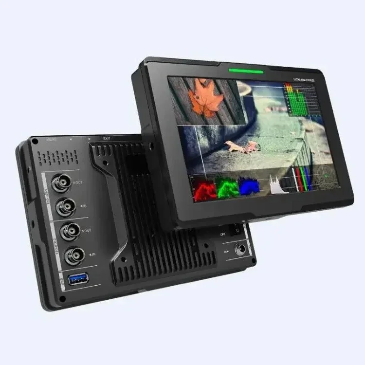 

Ручная кладь с 7-дюймовым экраном 4K HDM-I/12G-SDI Монитор на камере сверхяркости с HDR 3D-LUT