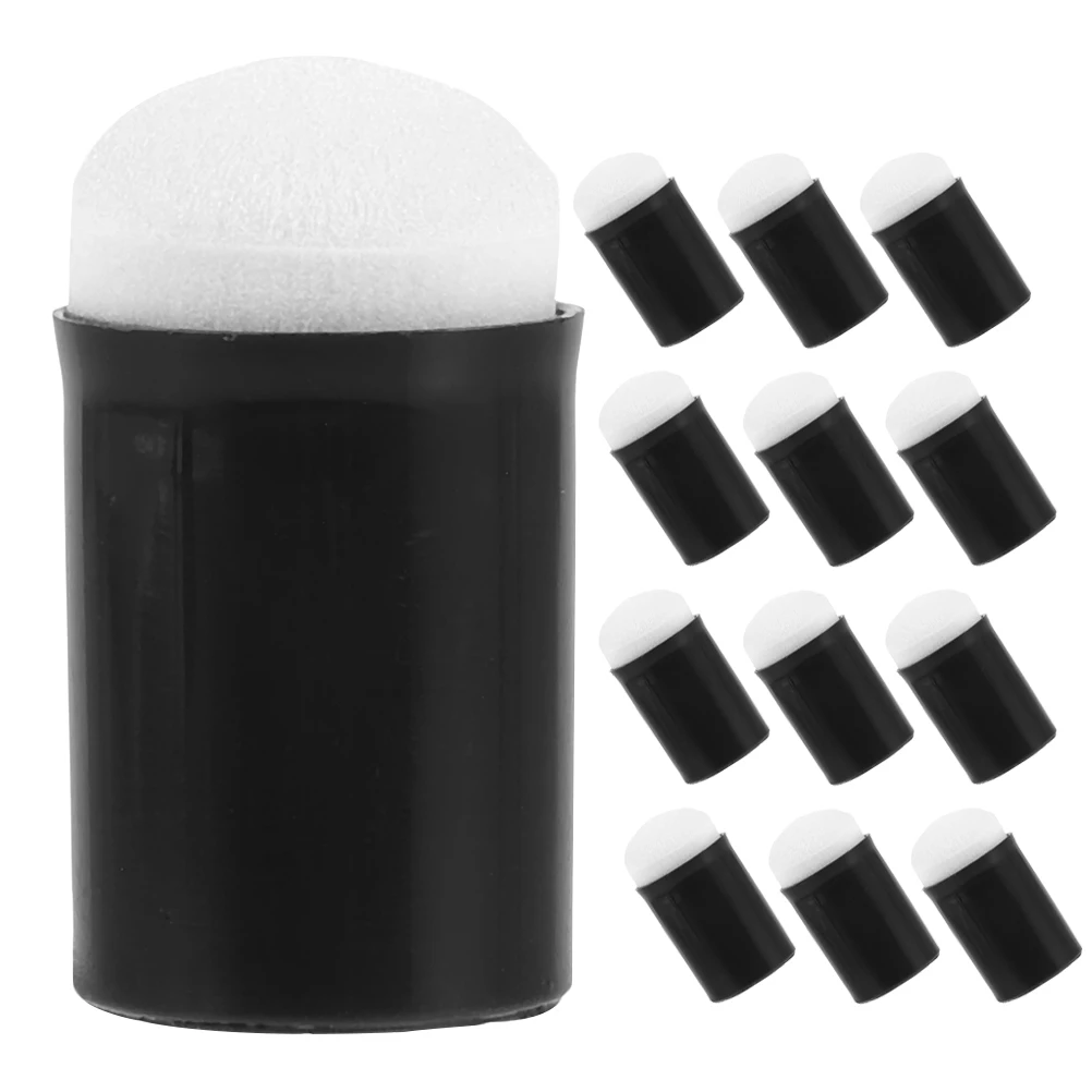 15 قطعة أدوات طلاء الأصابع الإسفنج Daubers صنعة جيدة المحمولة الفن الحرفية لاستنسل الكتابة على الجدران DIY بها بنفسك مشاريع الحبر