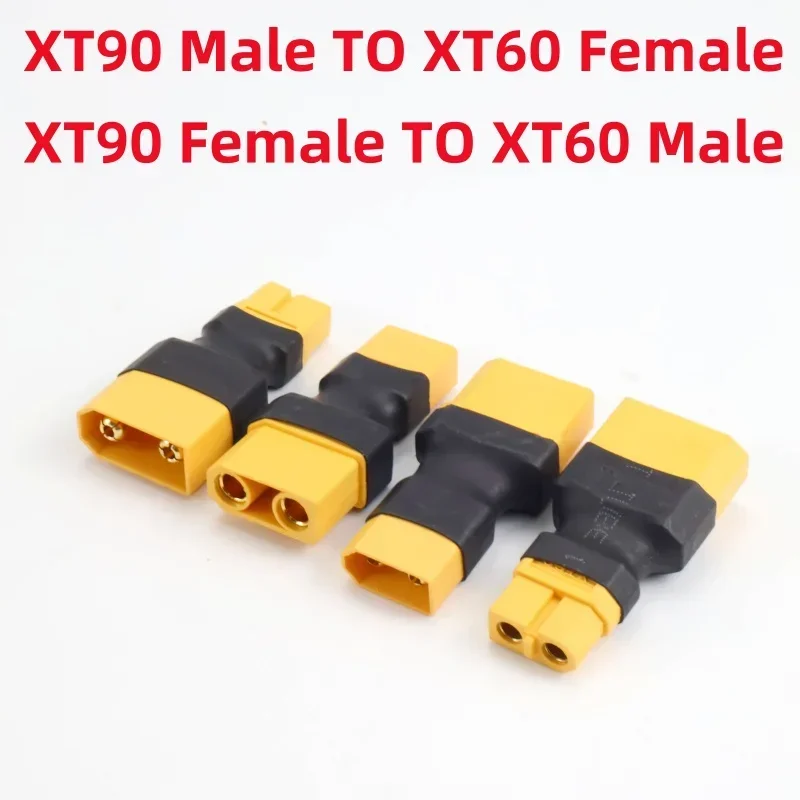 XT60 Stecker/Buchse auf XT90 Stecker/Buchse Adapter Stecker RC Lipo Batterie Umwandlung DIY Steuerteile 4 Stück