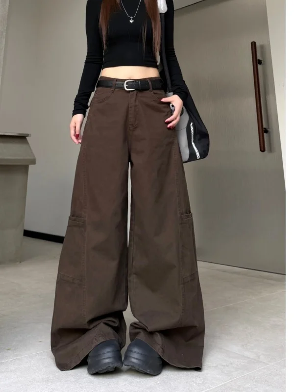 

Розовый кожаный жакет и брюки с высокой талией, прямого кроя, женский повседневный комплект в стиле ретро, осенняя коллекция, с декоративной молнией