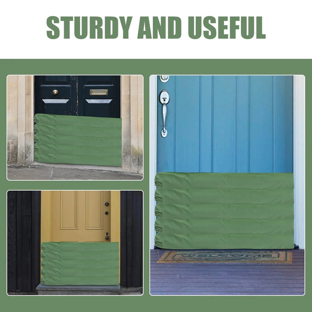 الوقاية من كيس الرمل سميكة طويلة قابلة لإعادة الاستخدام حاجز الفيضانات لأنبوب التحكم في الفيضانات في المرآب وحماية العمال