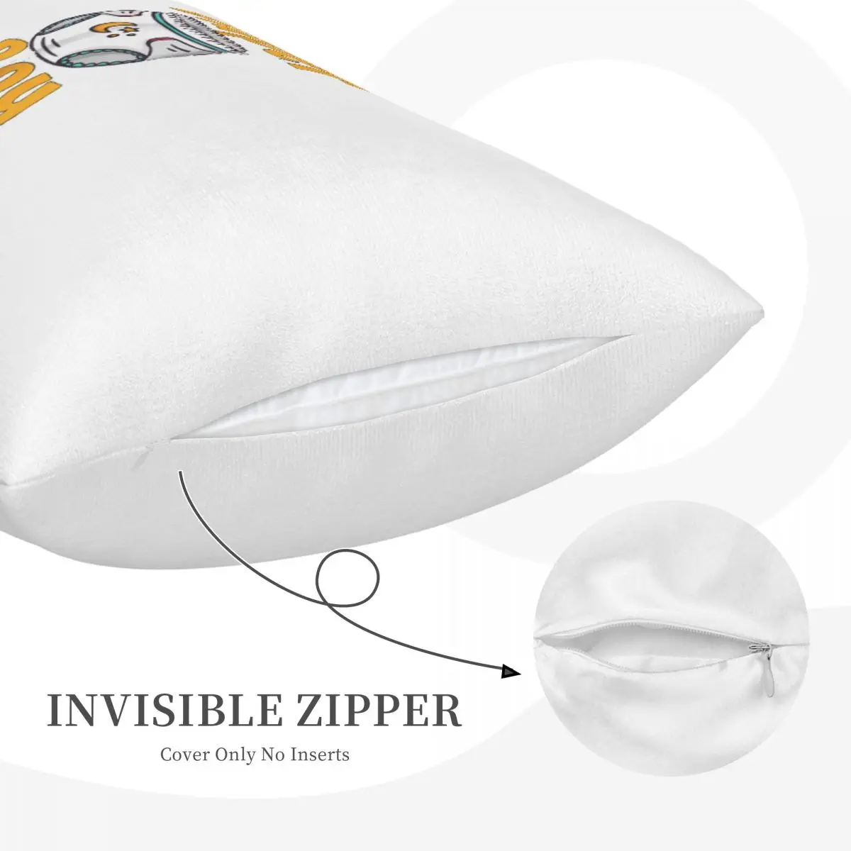 Diaper Boy Rectangle Pillowcase Cushion Cover Decor Bedroom Bed Home Comfort Throw Pillow