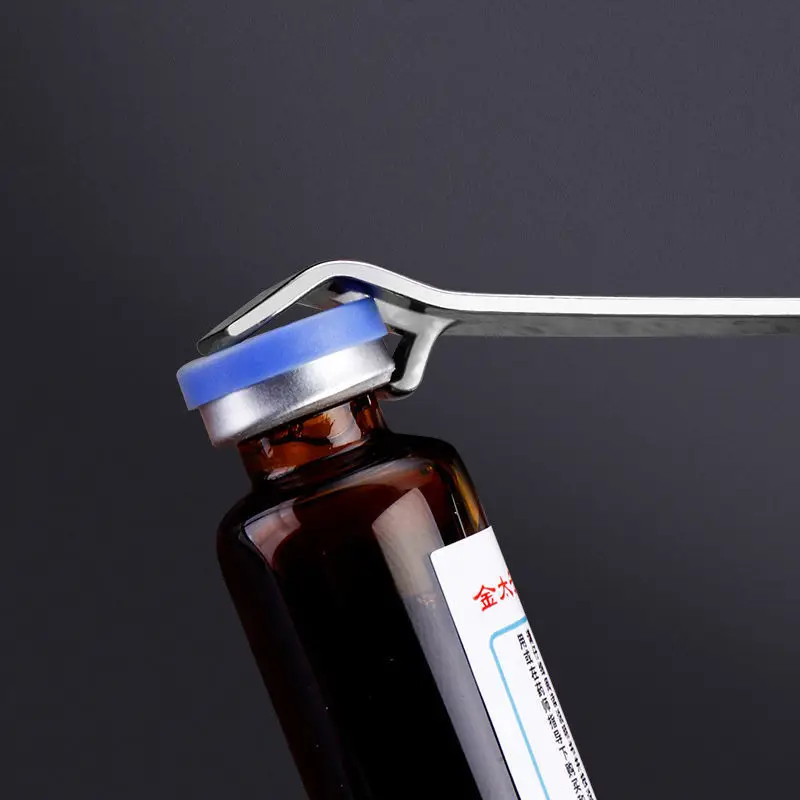 Opener Stainless Steel Opener Oral Liquid Vial Opener Wine Corkscrew Beer Bottle Can Remove Starter Kitchen Tool Bar Accessories