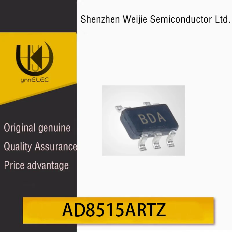 Brand New Genuine AD8515ARTZ Silkscreen BDA/AOH Operational Amplifier Chip IC SOT23-5