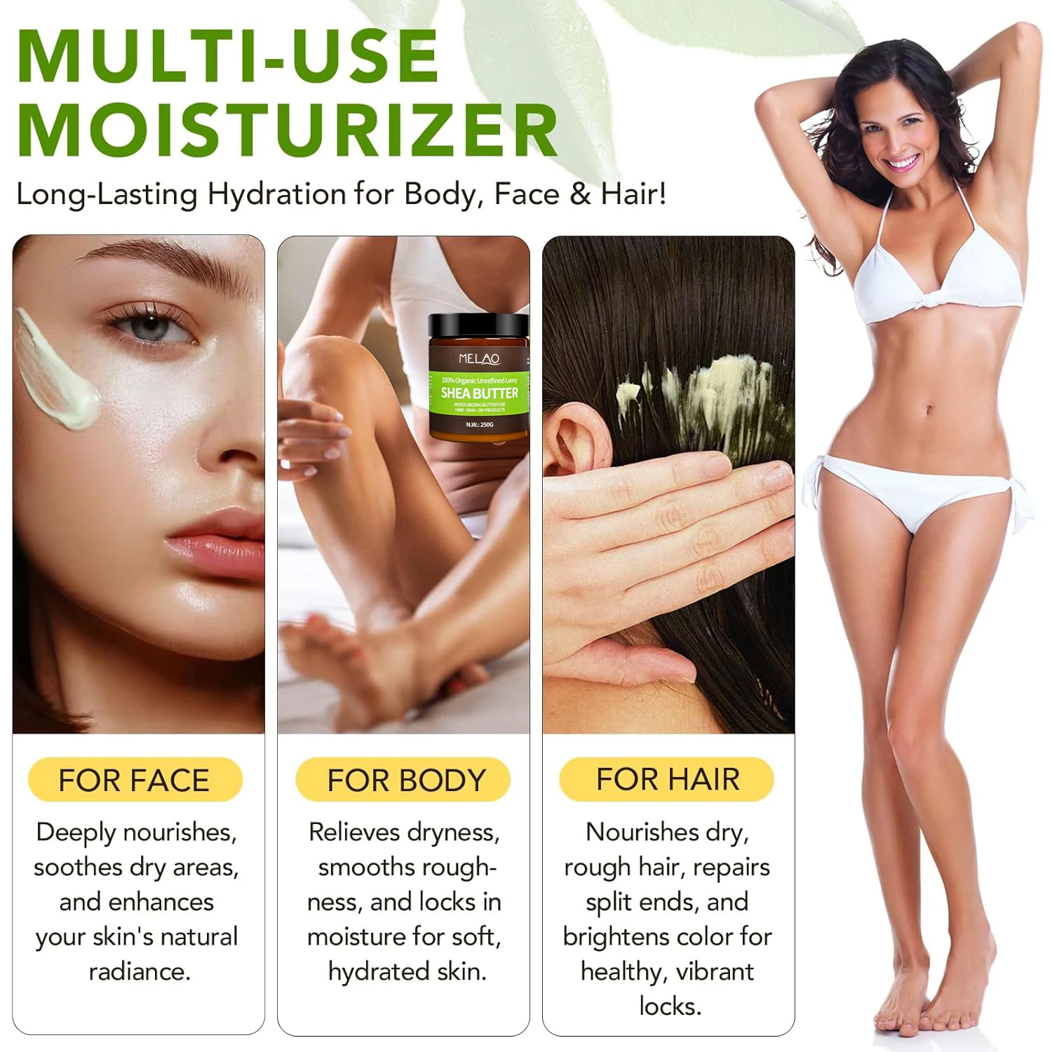 Natural Shea Butter Organic Re - Shea Butter Raw recension och pris