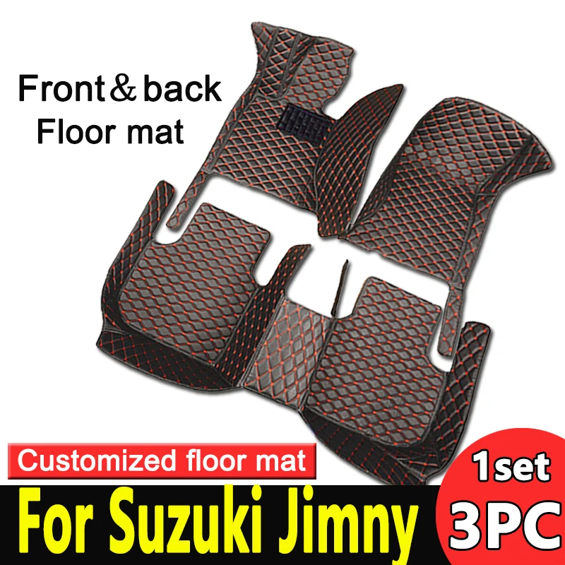 Car Mats For Suzuki Jimny 1999~2006 2007~2017 2018~2019 2008 2009 2010 2011 2012 2013 2014 2015 2016 2000 2001 Car Accessories