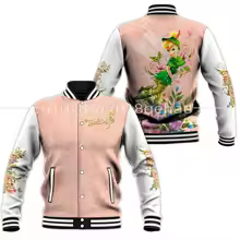 Disney Tinker Bell  Baseball Jacket