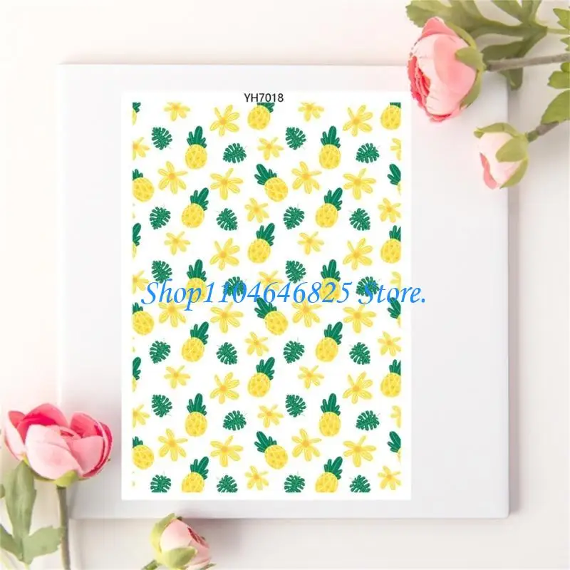 Flower Butterfly Clay Transfer Paper for Clay Earrings Jewelry Making