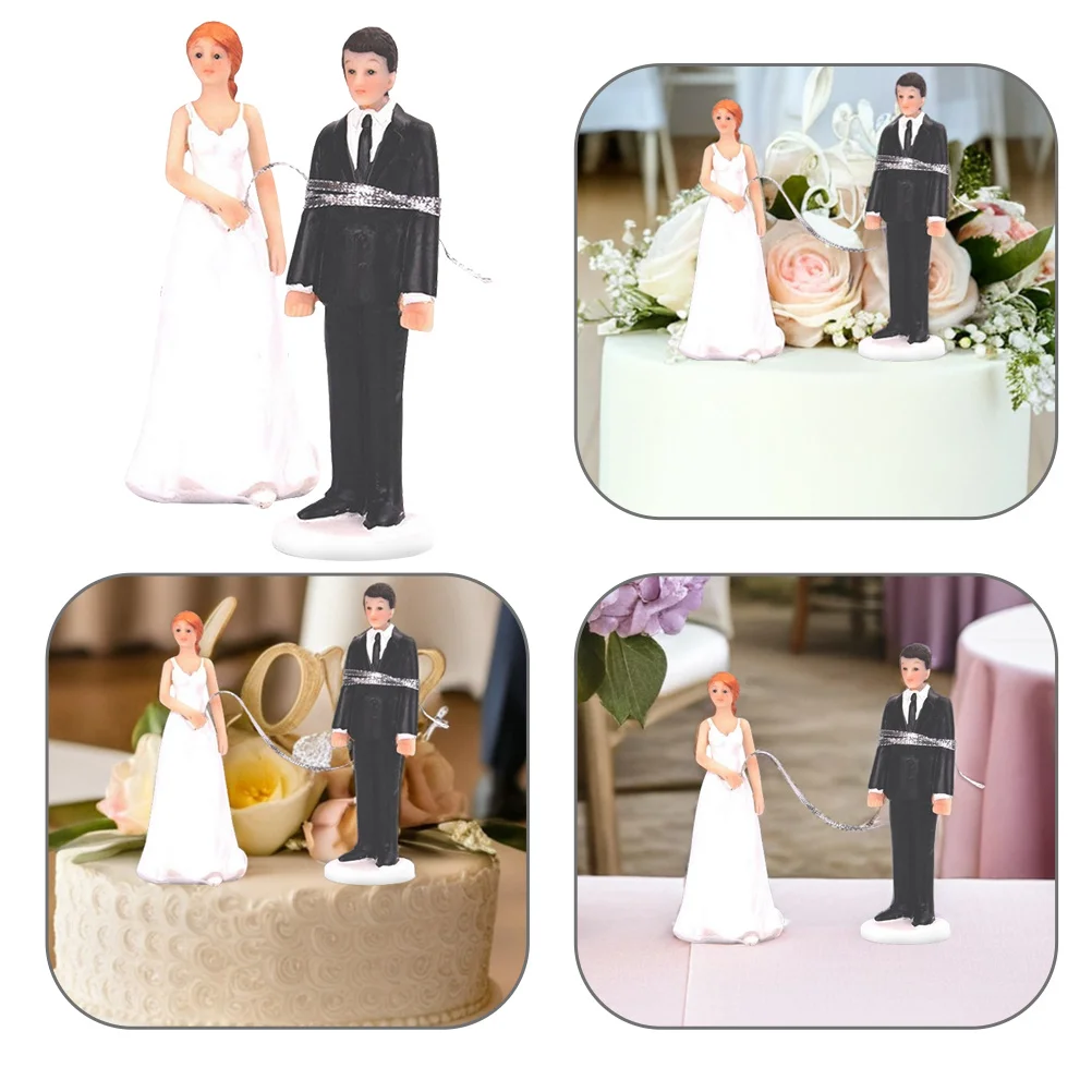 

Bride Groom Topper Resin Wedding Decorative Couple Figure Decoration Romantic Couple Statue Decorative Figure Gift For Brides