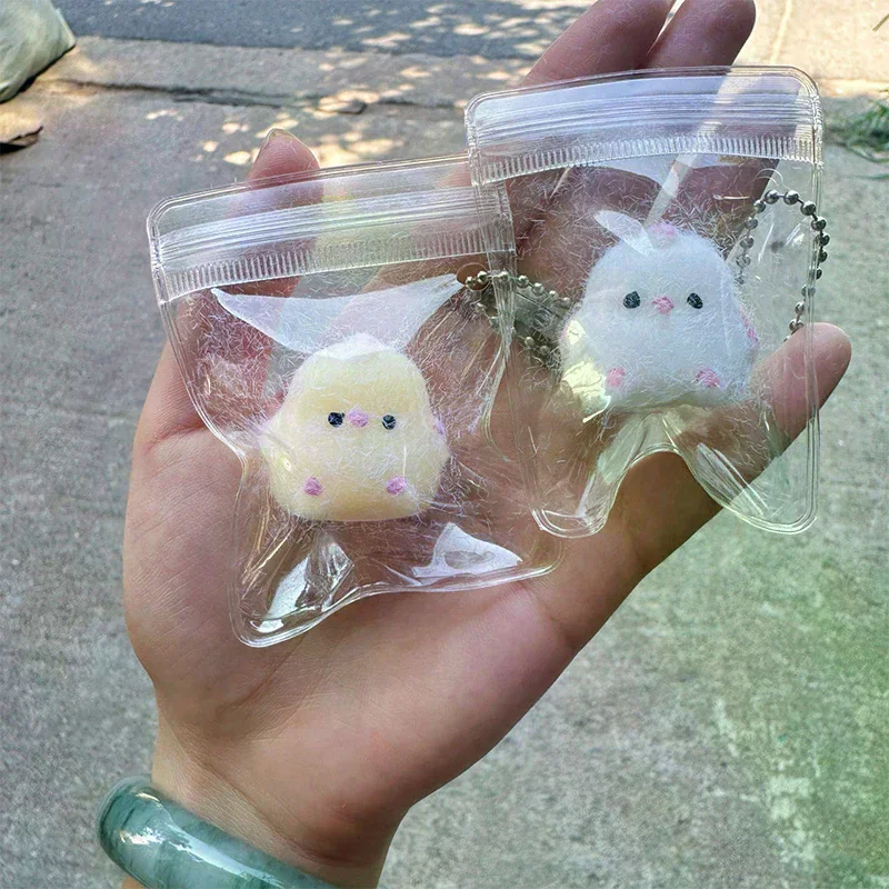 /Cna/Miniature Slow Rebound Relief Squeeze Toys Sticky TPR Mini Chick Stress Relief New Fidget Toy 2pcs