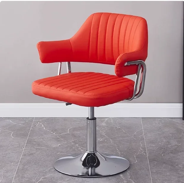 Modern Hairdresser Chair With Adjustment Height/Convenient Barber Salon Stool Furniture