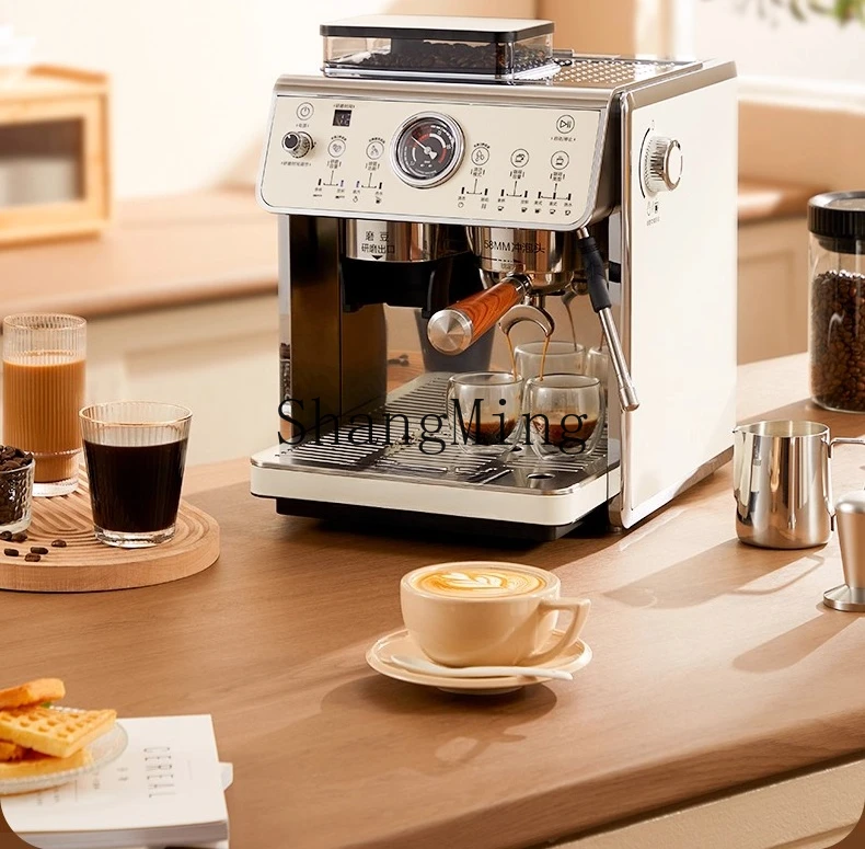 ZYY Commercial Semi-automatic Double Head Espresso Machine Small Home Coffee Shop Equipment