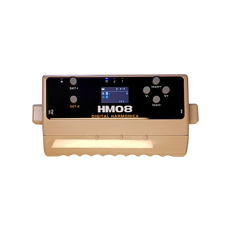 HM08S Youth version electric harmonica MIDI digital instrument built-in speaker Digital harmonica digital instrument