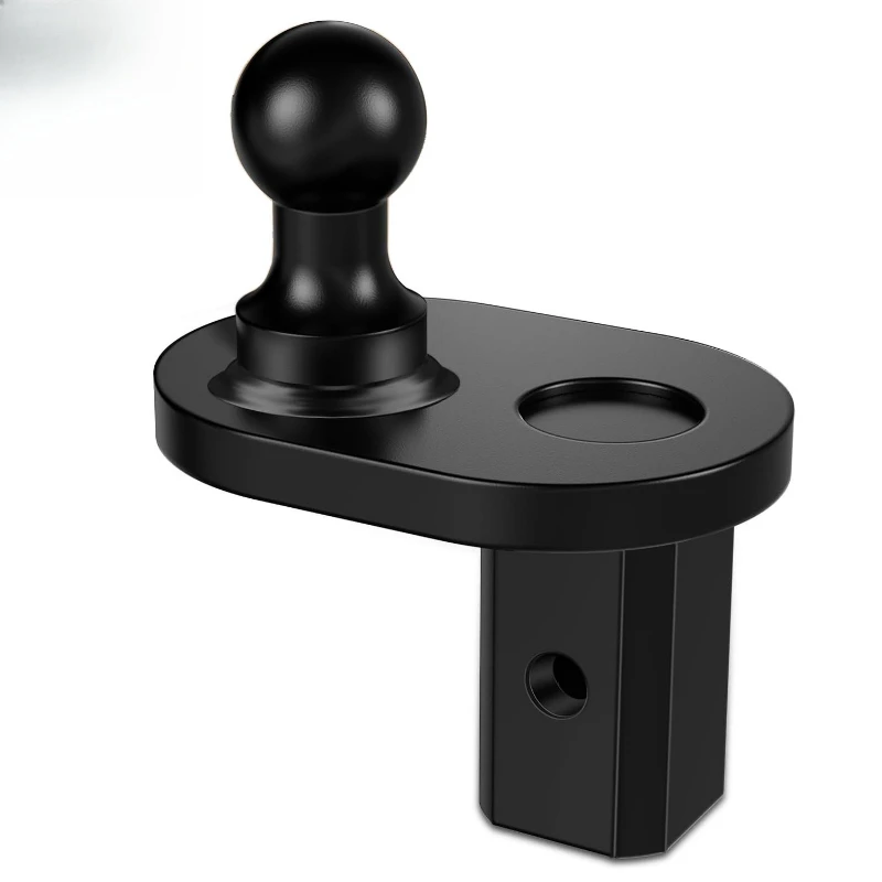 Accessori per rimorchio per camper con testa a sfera per rimorchio trasversale Parti di modifica per auto con sfera a collo di cigno offset