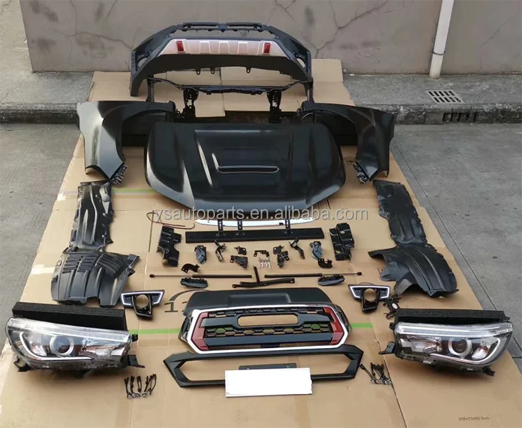 تصميم جديد 2004-2015 Hilux Vigo Facelift to 2020 Rocco trd Body Kit