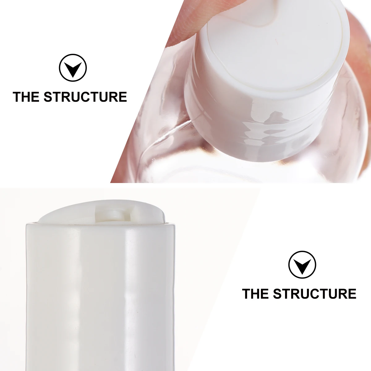 

24Pcs Leak Proof Refillable Travel Bottles Portable Lightweight Makeup Containers for Shampoo Lotion Shower Gel