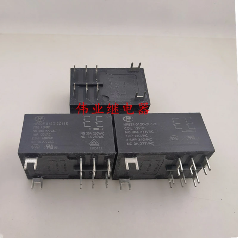 

（Brand-new）1pcs/lot 100% original genuine relay:HF92F-012D-2C11S HF92F-012D-2C12S 8pins 30A