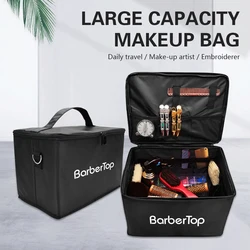 Borsa da barbiere pieghevole stoccaggio ad alta capacità parrucchiere salone cosmetico di grande capacità borse da viaggio per toelettatura portatile strumenti per custodia per il trucco