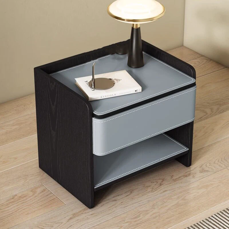luxury Nordic Nightstand Trendy Aesthetic Storage Vintage Modern Display Nightstand Table De Chevet Bedroom Furniture