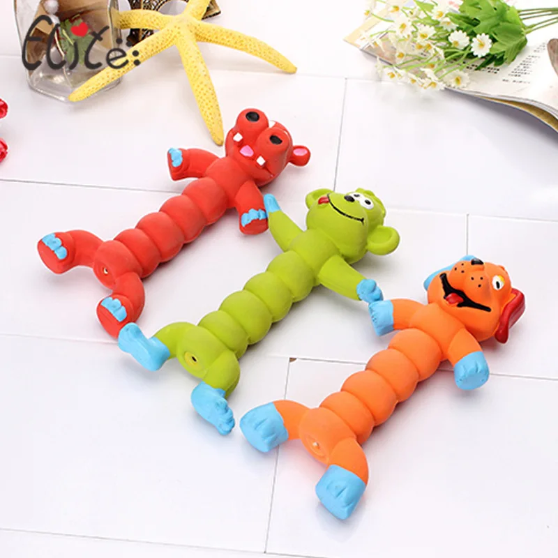 Dog pet latex toy Teddy gnawing dog toy with a loud barking dog toy Self-high pet dog toy