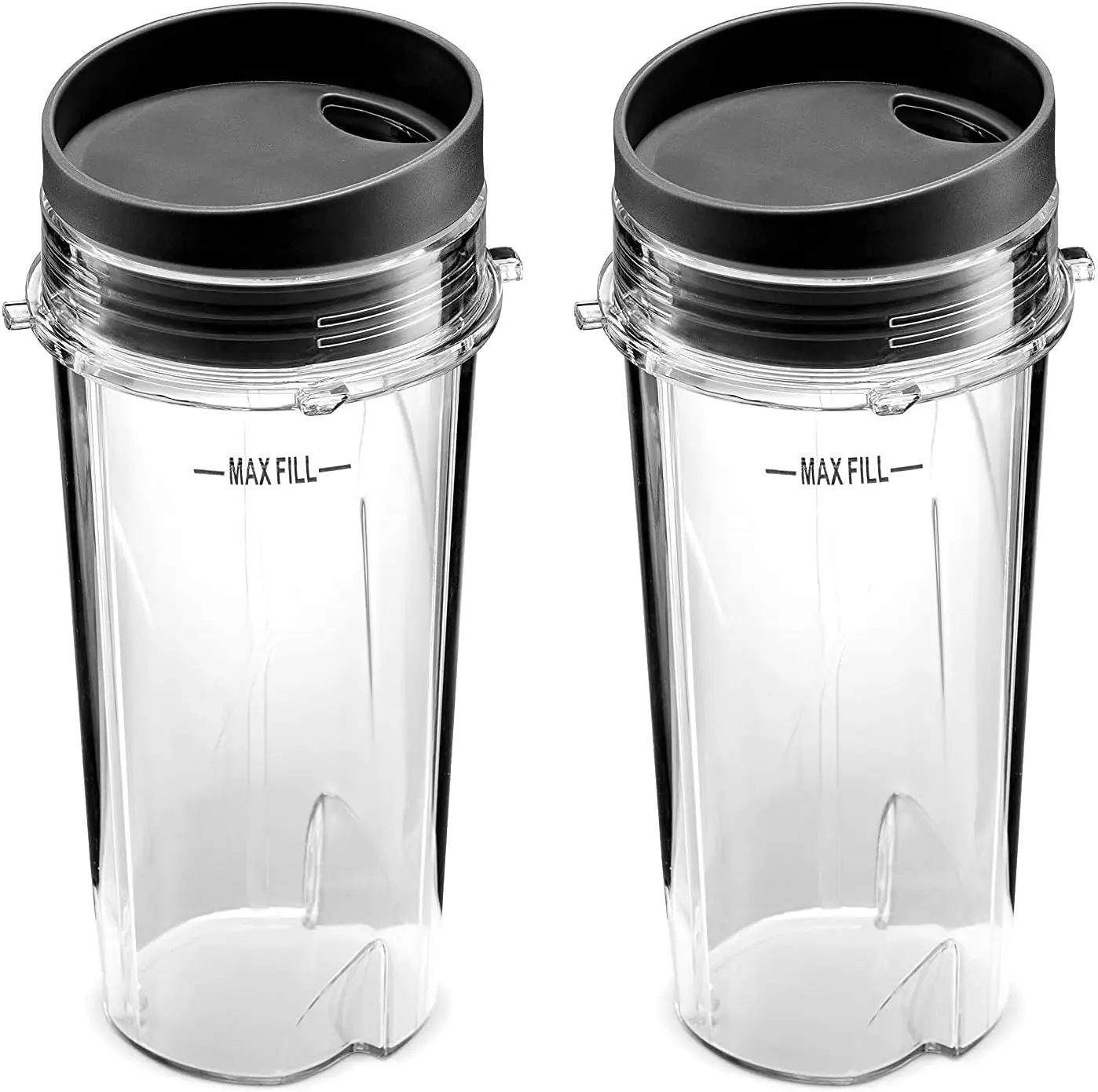 For Ninja Single Serve 16-Ounce Cup Set for BL770 BL780 BL660 Professional Blender (Pack of 2)