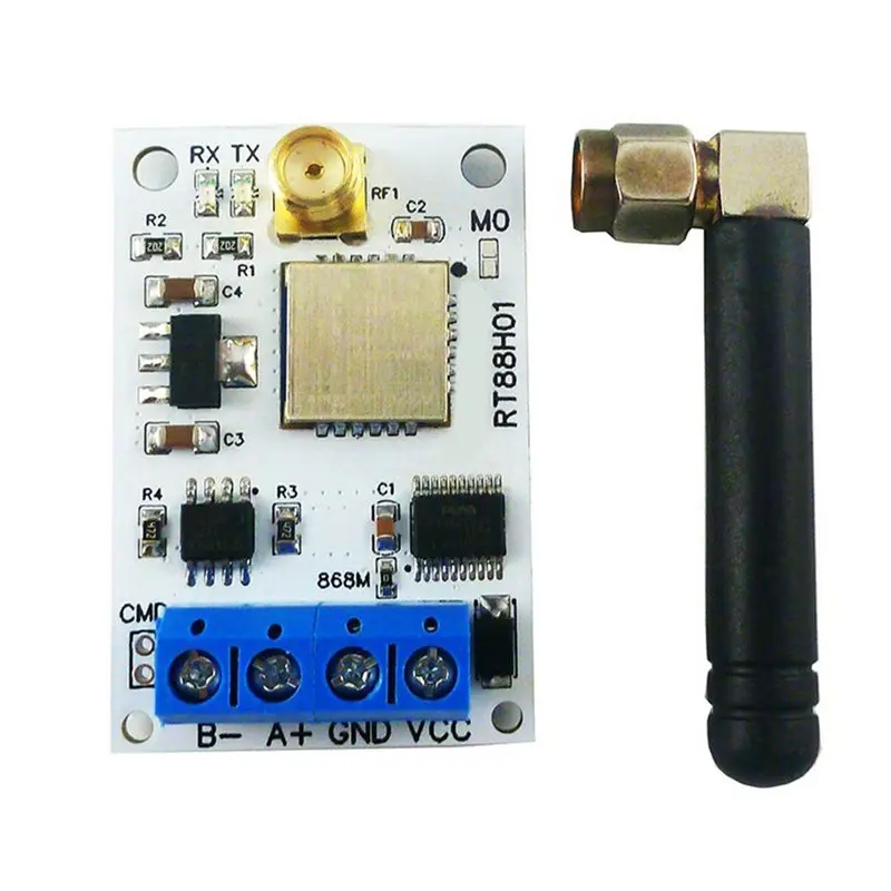 ABRI-2X RT88H01 433M RT88H01 Transmitter And Receiver Module VHF/UHF Radio Modem RS485 Lora GFSK Wireless Transceiver 22DBM