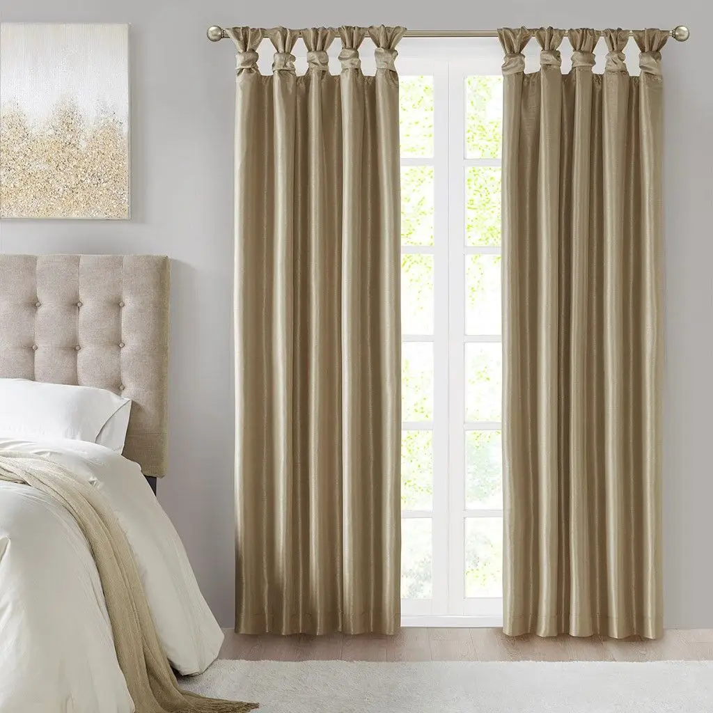 

Twist Tab Total Blackout Window Curtain Panel(Only 1 Pc Panel)
