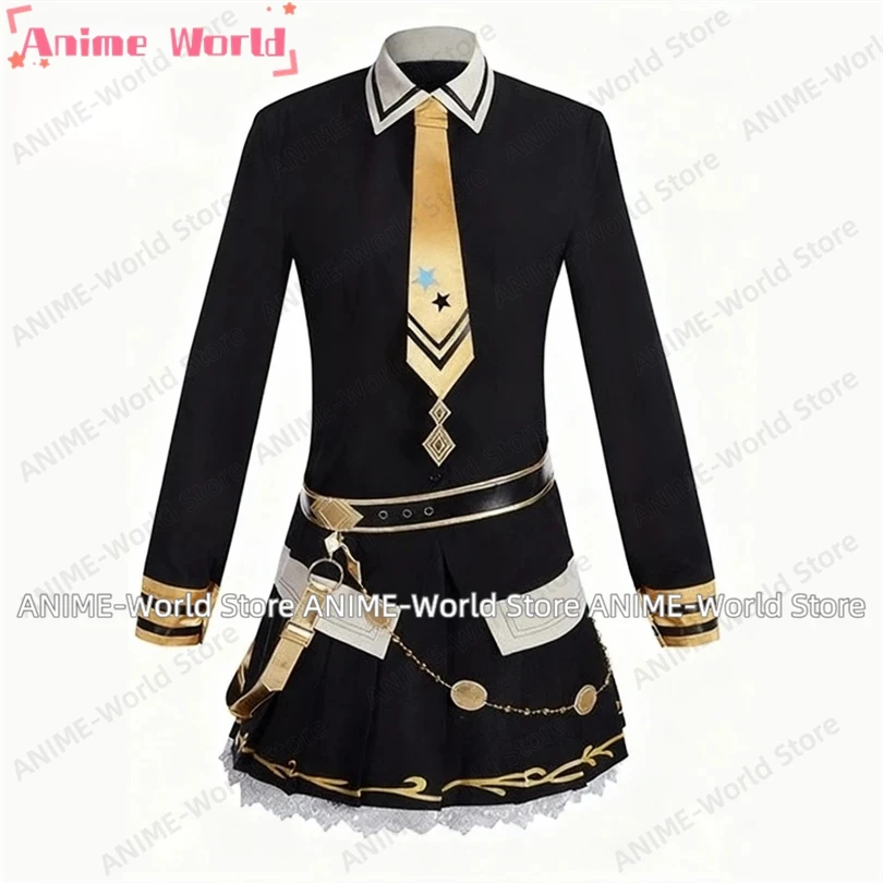 《Custom Size》Uma Musume Pretty Derby Manhattan Cafe Cosplay Costume Carnival Halloween Christmas Wig Tail Shoes Headwear Props - Detail 1