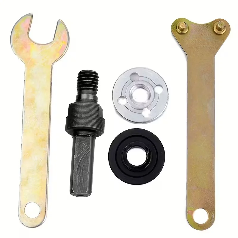 5-stück Hand Bohrer Winkel Grinder Pleuel Elektrische Bohrer Umwandlung Kopf Konverter Schneiden Winkel Grinder Zubehör