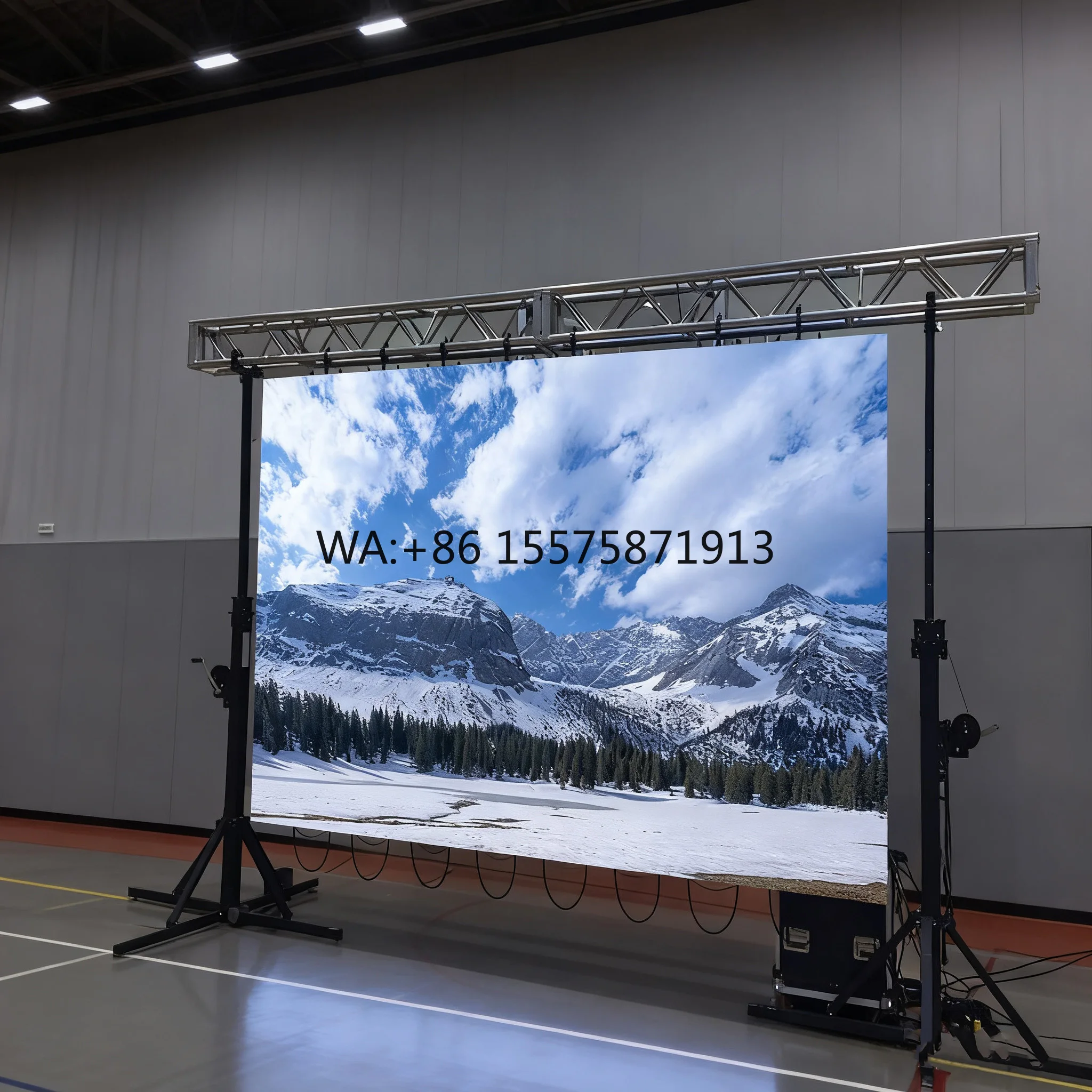 

Customizable 2025 New Design High Quality Rental Indoor 500mm X 500mm Led Screen Panel Video Wall Pantalla for Concert