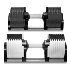 Home Gym Equipment Adjustable Dumbbell 2KG Increments 20KG 32KG 36KG 50LB 80LB Free Weights Dumbbells