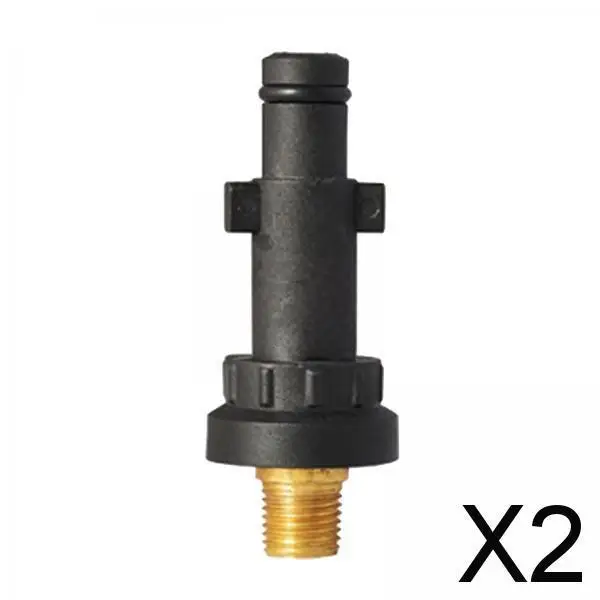 

2x1pc Pressure Washer Adapter Foam Nozzle Adapter Car Washing Accessories D