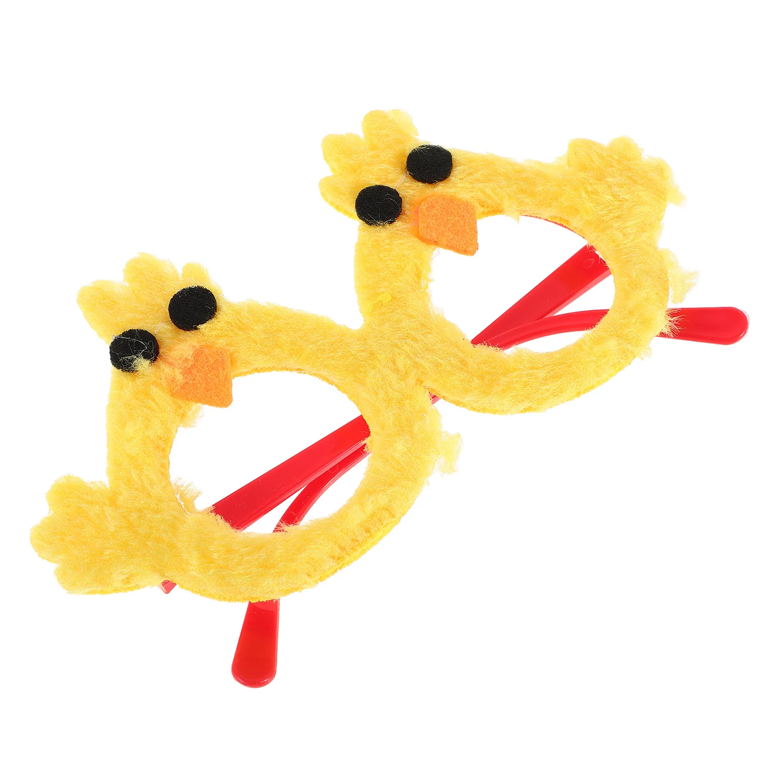 부활절 병아리 안경 봄 장식 사진 부스 소품 파티 용품 어린이 액세서리 치킨 안경 재사용 가능한 선글라스