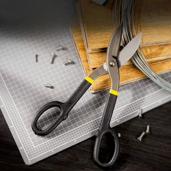 Multi-functional Metal Sheet Shearing Deli Tin Snips Straight Shears Household Hand Tool Cutting Tools Scissors