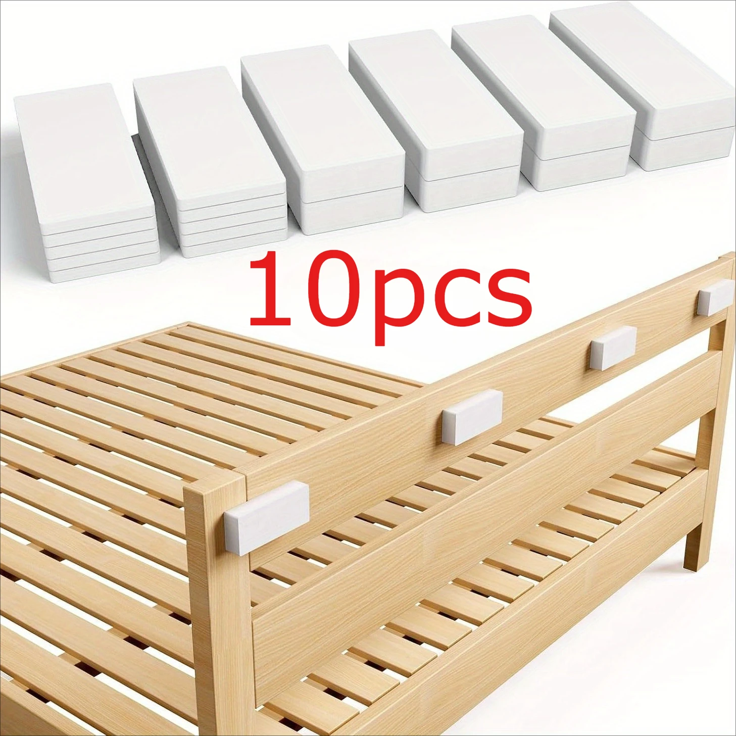 مجموعة واقي حائط إسفنجية عالية الكثافة مكونة من 10 قطع - بطانة أثاث متينة للأسرة والأرائك ومنع الخدش والضرر، لمسة نهائية غير لامعة #5