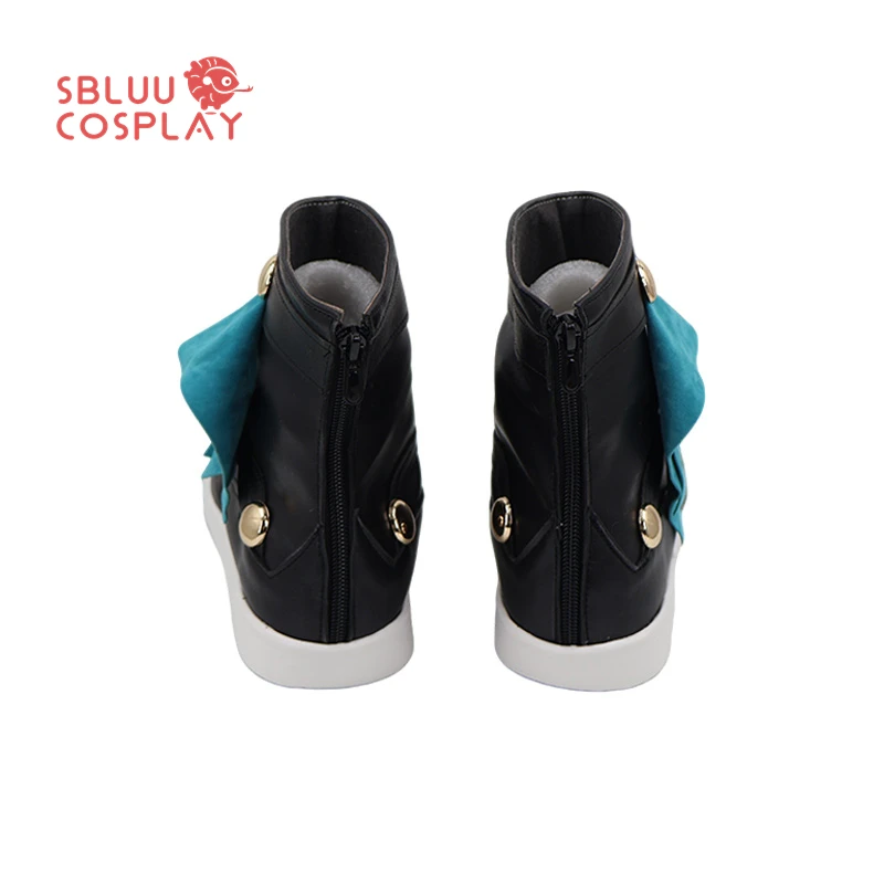 SBluuCosplay Game Honkai Star Rail Qingque Cosplay Shoes Halloween Party Custom Made Boots