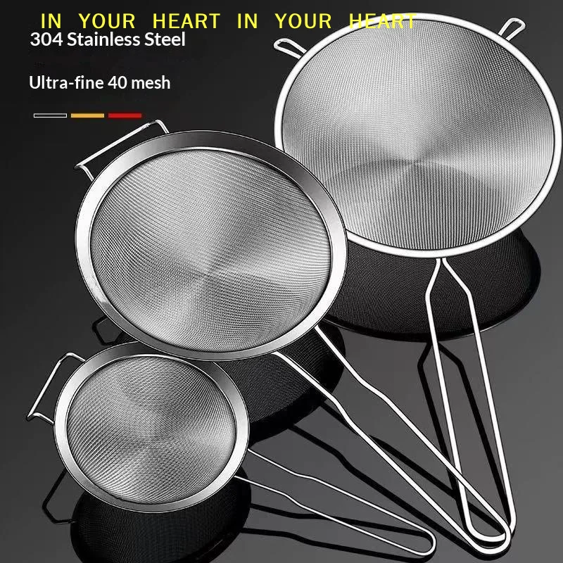 【X】Ergonomic Colander Strainer Non Slip Handle Food Safe for Christmas Recipes Rinsing Draining Pasta Berries Vegetables