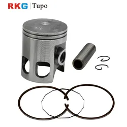 Tupo RX115 Piston Kit 54mm To 55mm With Rings Pin Kit For Yamaha RX115 RXS115 RX 115 RXS 115 115CC STD Plus Two-Stroke