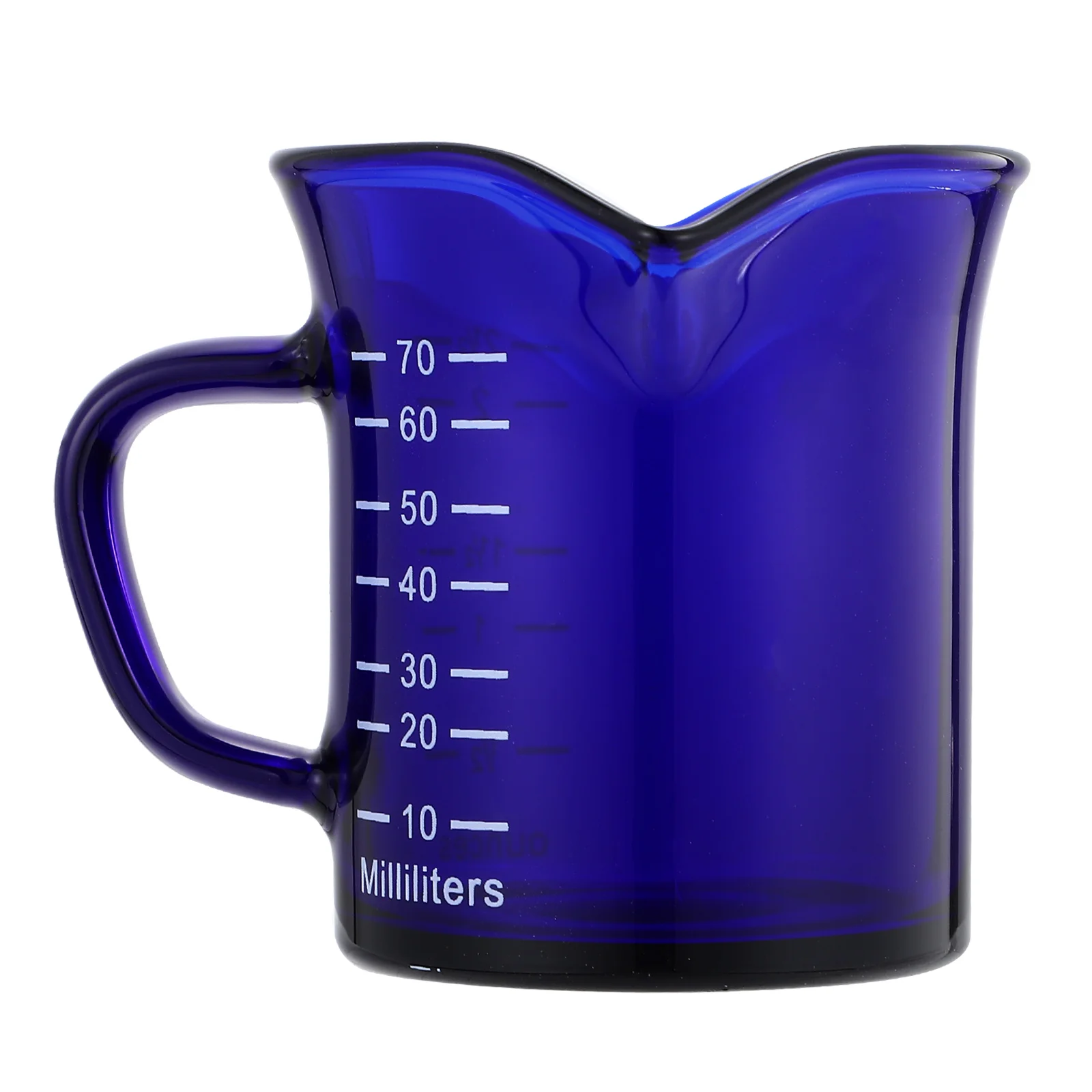 

Glass Coffee Mug Heavy Duty Measuring Milk Glass for Home Use Easy Clean Compact Design Household Beverage Container