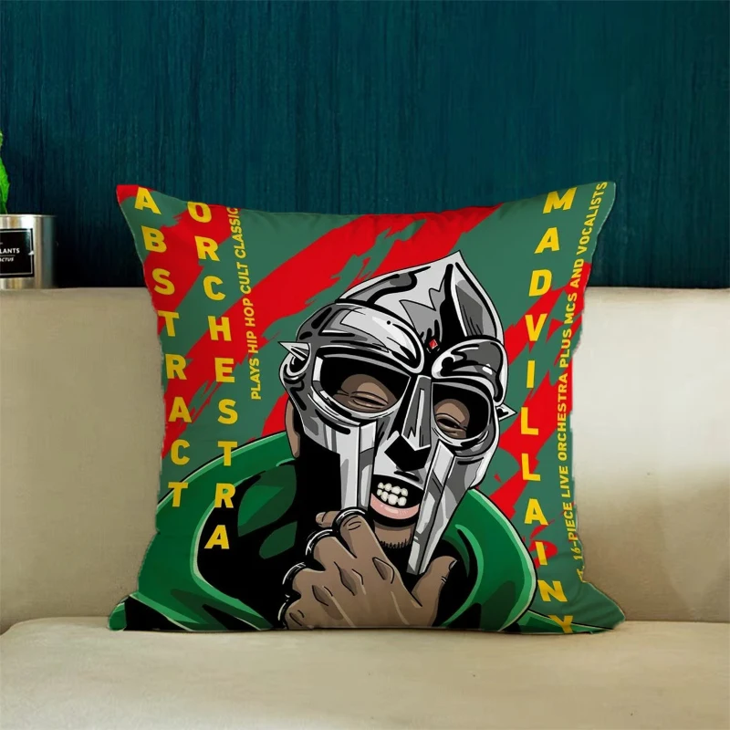 

Cushion Cover 45x45 Cushions Covers Singer M-Mf Madlib Madvillain Graphic Decorative Pillow Cover for Living Room Cushions Cases