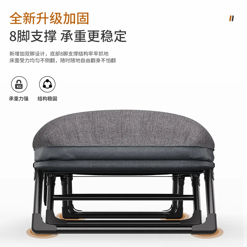 Rollaway bed Single reachable lunch break Camp bed Simple portable office nap Multifunctional