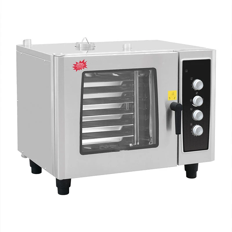 Commercial Combi Oven Electric Stainless Steel Touch Screen Universal Steam Bake Restaurant Hotel Bakery Use 18KW