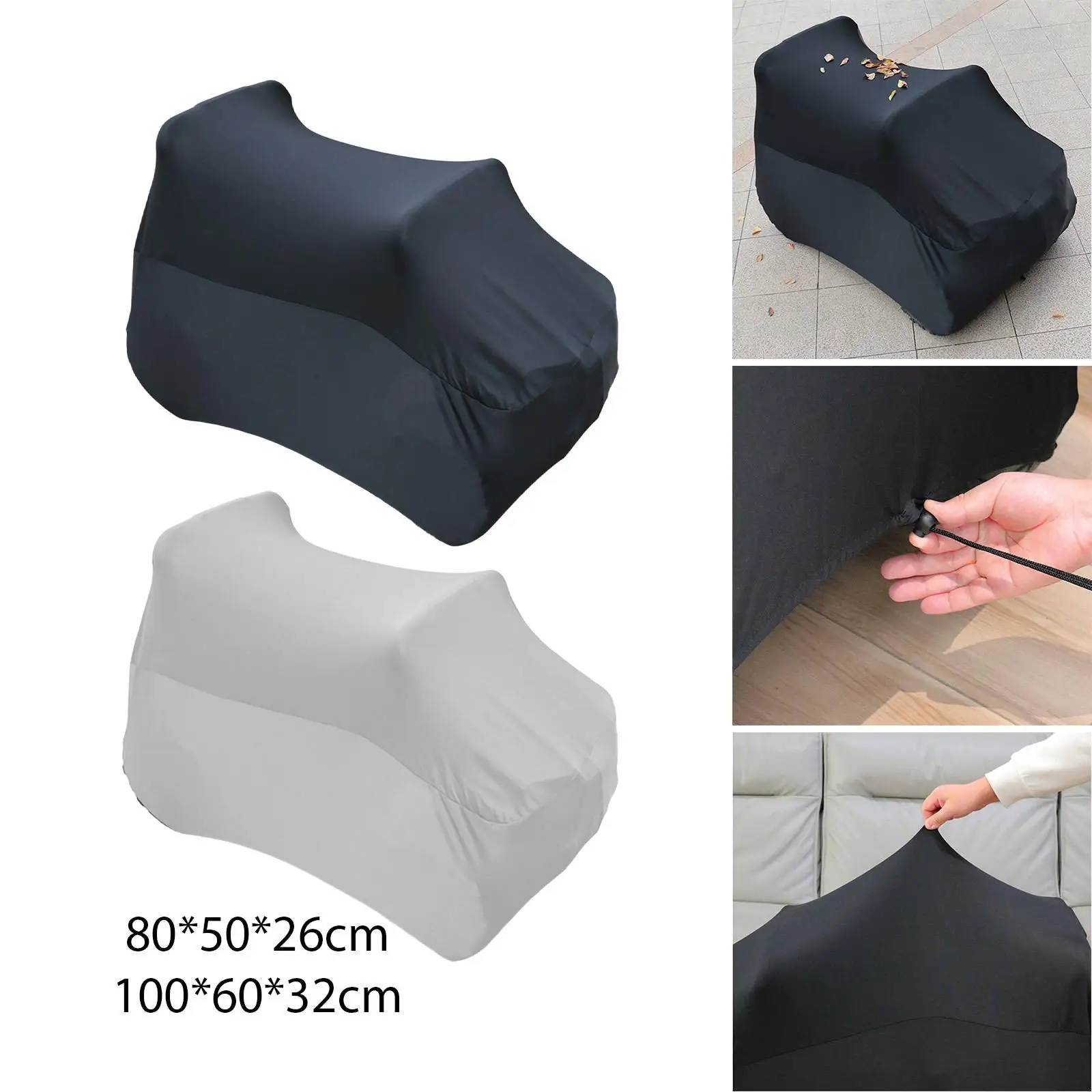 غطاء غبار لغطاء سيارة لعبة للأطفال مع حزام بإبزيم برباط مقاوم للرياح وحماية داخلية وخارجية للحديقة الخارجية #5