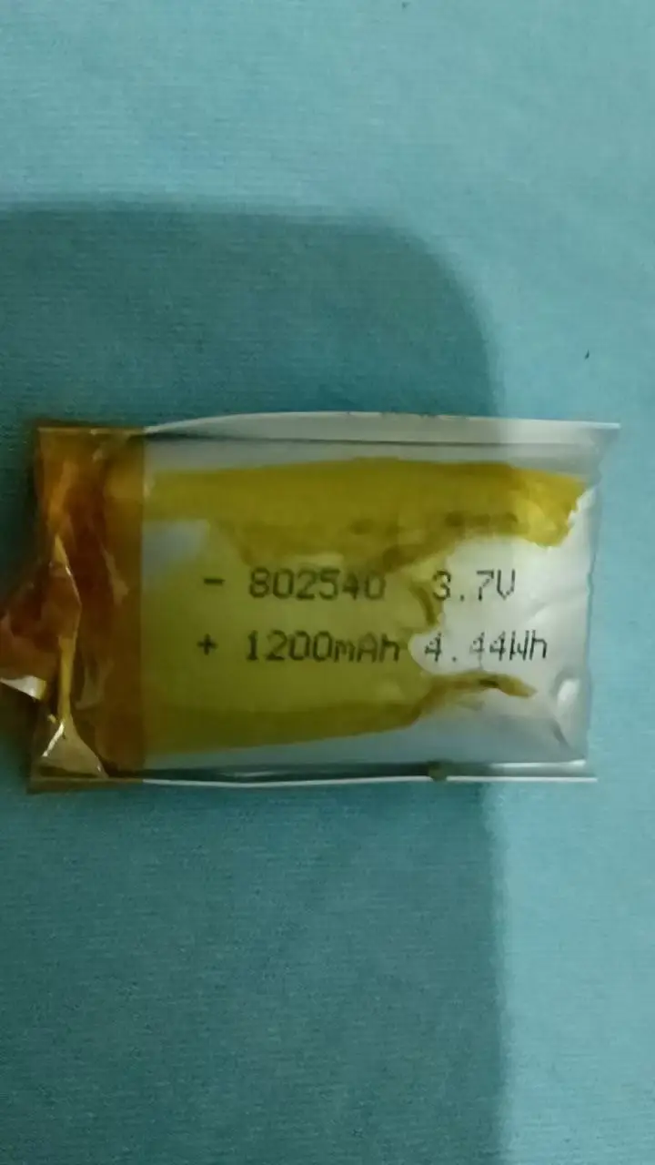 3.7V polymer lithium-ion battery 2.0 express video early education machine 802540 dynamic charging 1200MAH protection
